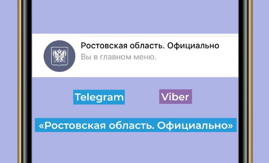 Ростовская область и ещё девять пилотных регионов запустили свой чат-бот в Telegram и Viber