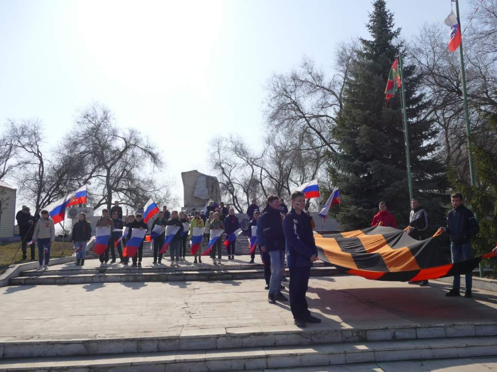#СвоихНеБросаем: в Волошино прошла акция в поддержку российских военнослужащих
