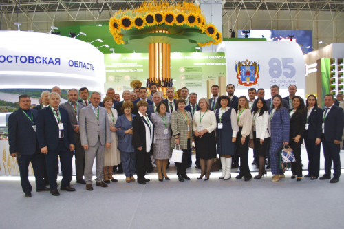 Ростовская область приняла участие в агропромышленной выставке «Золотая осень-2022»