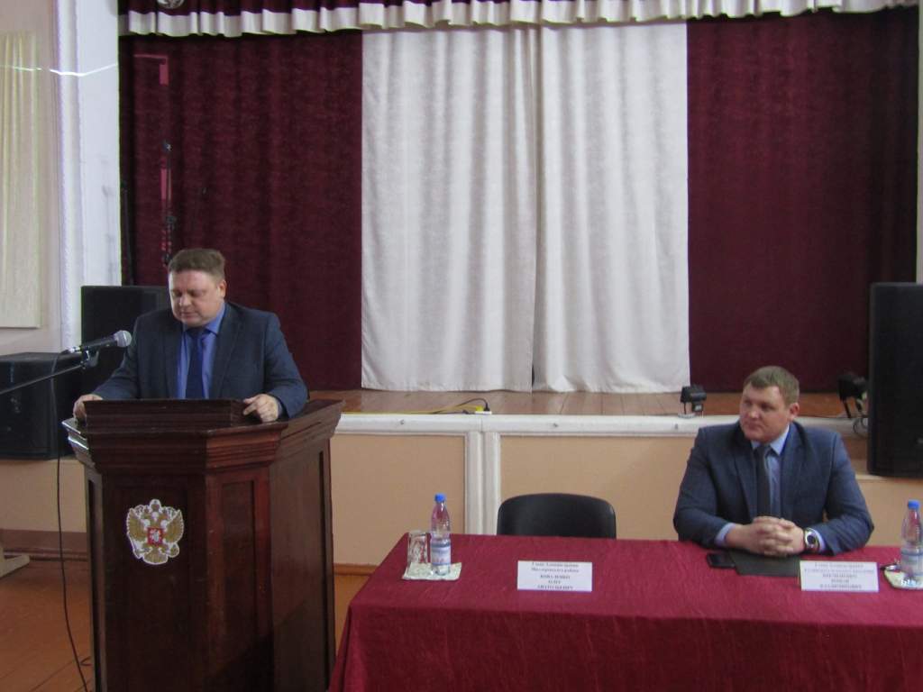 Глава администрации Миллеровского района представил отчет жителям Сулинского поселения