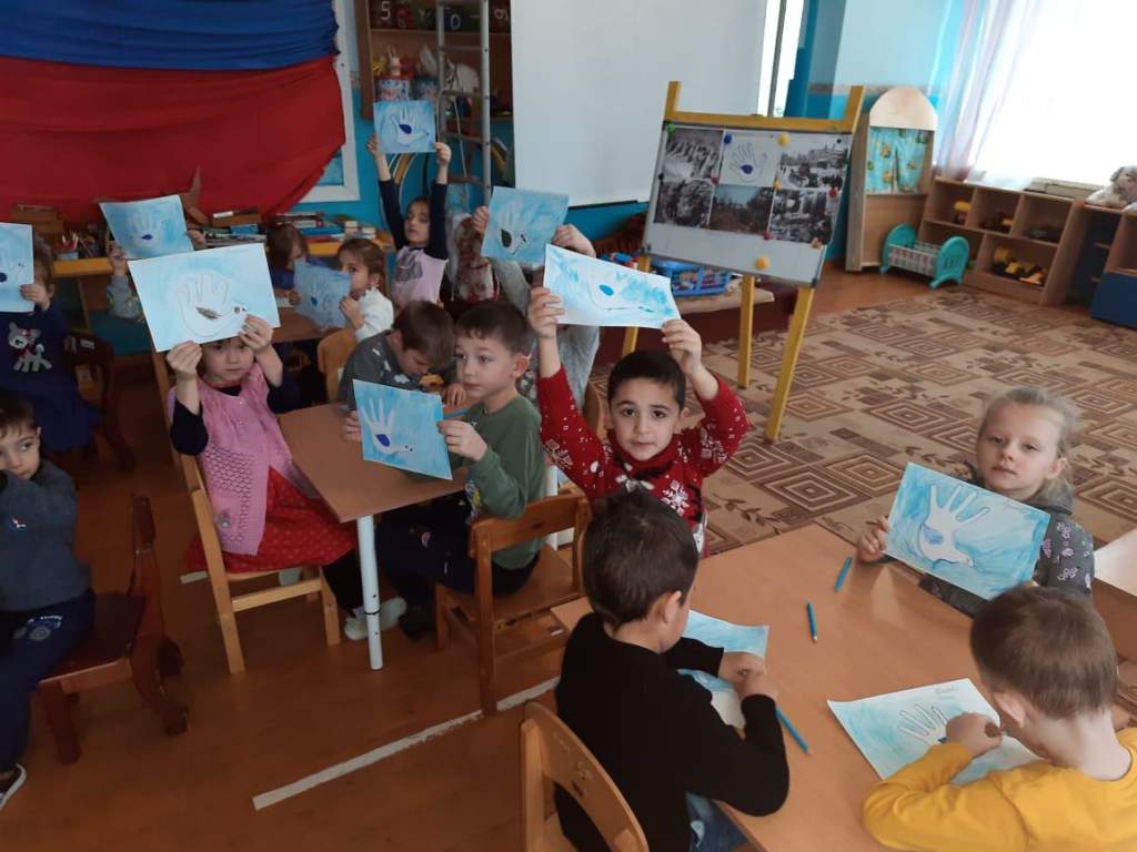 В Криворожском детском саду прошло занятие, посвященное 80-летию со дня освобождения Сталинграда