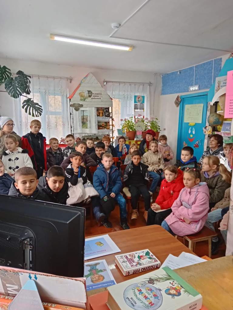 В  дни каникул в Криворожской детской библиотеке прошли познавательные мероприятия