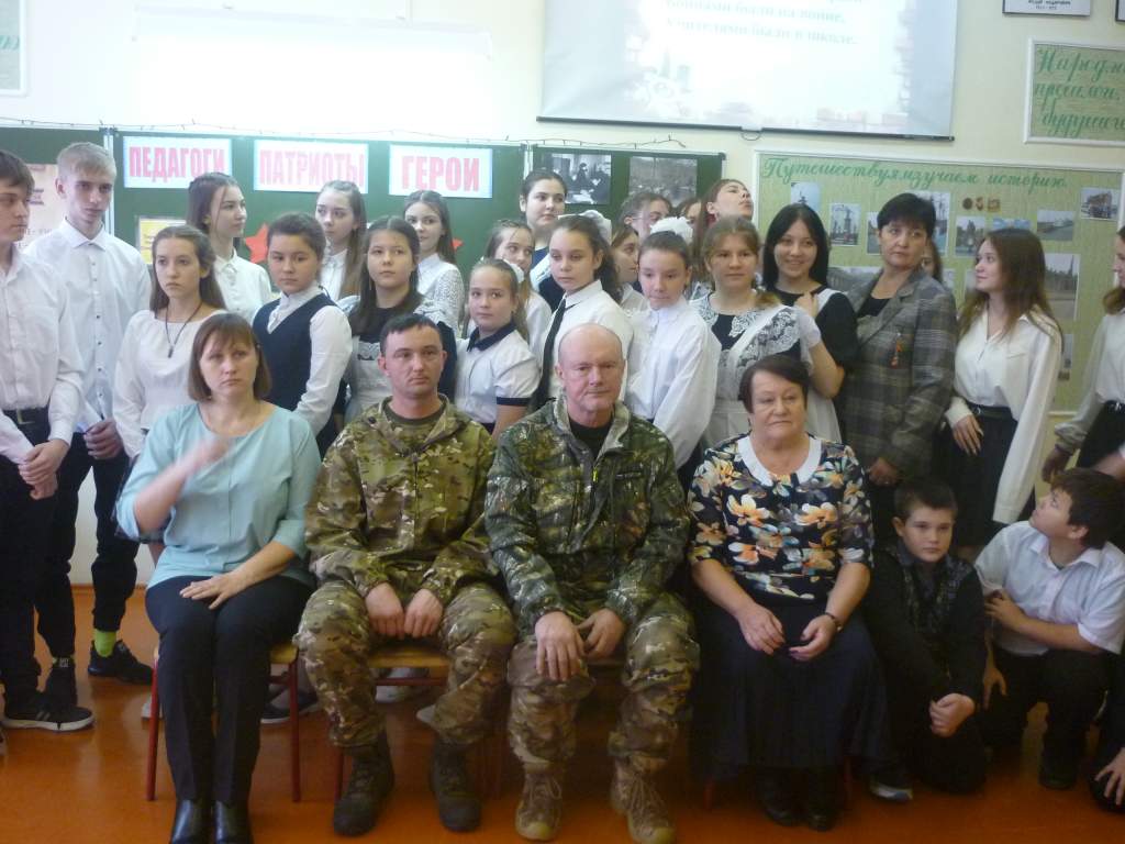 В Волошиской школе прошло мероприятие, посвященное учителям-наставникам времен Великой Отечественной войны